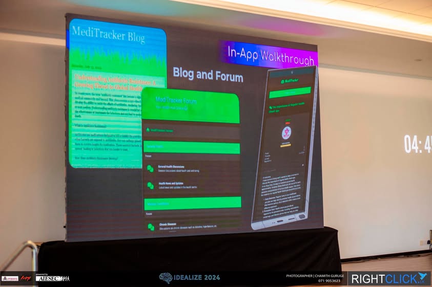 Participants working on their projects