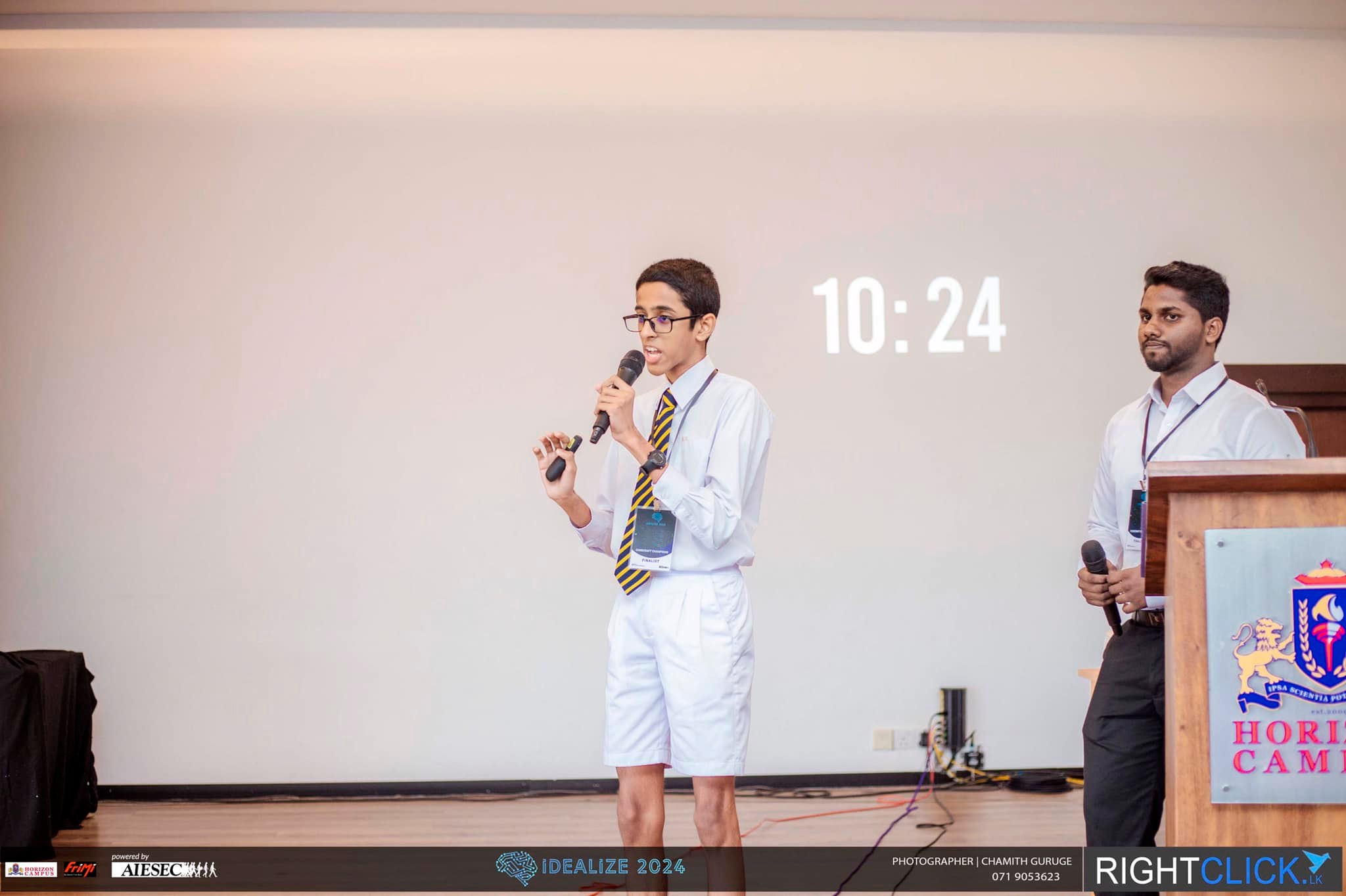 Participants working on their projects